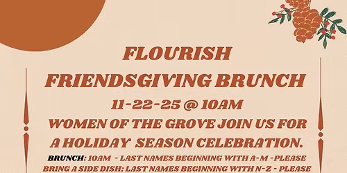 Flourish Friendsgiving Brunch