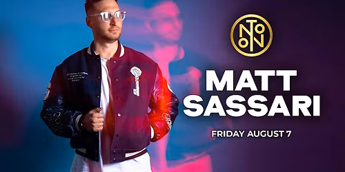 Matt Sassari @ Noto Philly August 7