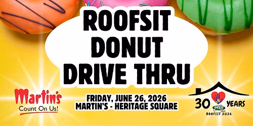Roofsit 2026: Donut Drive Thru to Prevent Child Abuse