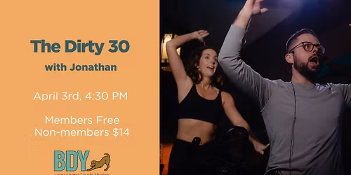 The Dirty 30 Pop-Up Ride