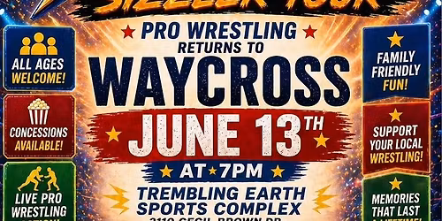 CCW \u201cSummer Sizzler Tour\u201d At Waycross (June 2026)