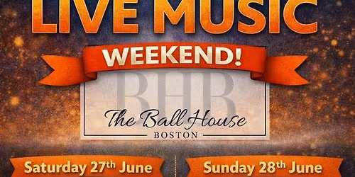 BHB Live Music Weekend
