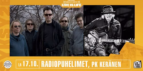 Live is Life: Radiopuhelimet, PK Ker\u00e4nen \/ Musta Kynnys