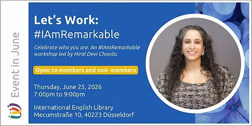#IAmRemarkable Workshop by iwibdus