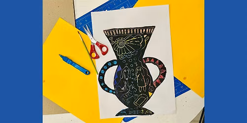 School Holiday Activity: Scratch Art!