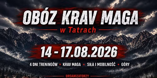 \ud83d\udd25OB\u00d3Z KRAV MAGA W TATRACH DLA DOROS\u0141YCH\ud83d\udd25