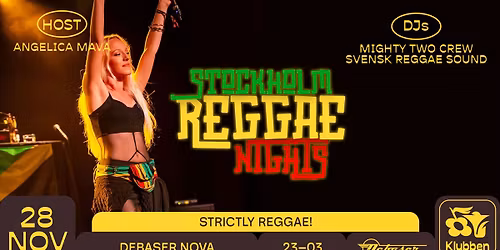Stockholm Reggae Nights | Debaser Klubben