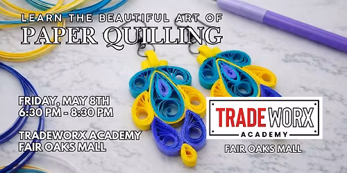 Paper Quilling - Jewelry Making (Earrings)