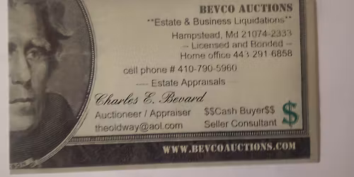 Coins and Collectibles Auction- Bevco Auctions 