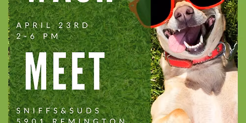 Sniffs & Suds Adoption Day