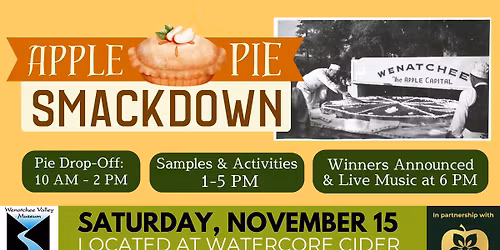 Apple Pie Smackdown at Watercore Cider