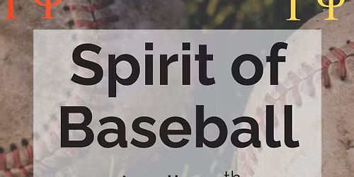 Spirit of Baseball 2026