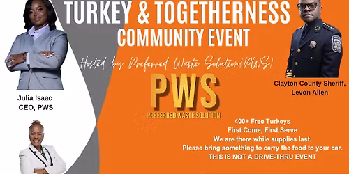 Turkey and Togetherness Community Event