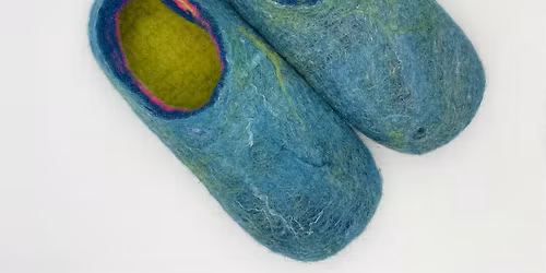 WET FELTED SLIPPERS
