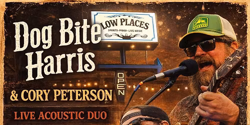 Dog Bite Harris and Cory Peterson Live Acoustic Duo