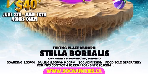 SOCA JUNKIES BOAT RIDE 2026
