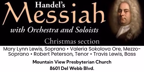 Handel's Messiah - Christmas Section