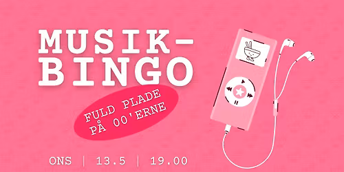 MUSIKBINGO - Fuld plade p\u00e5 00'erne \ud83c\udfa7