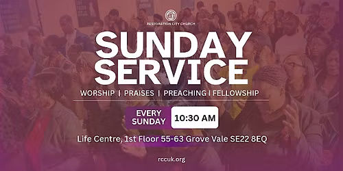 Sunday Service at Restoration City Church