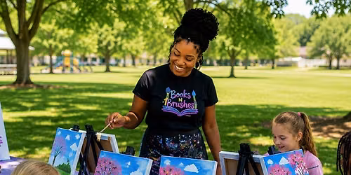 Painting in the Park with Books N Brushes