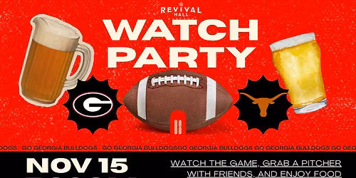 Georgia Football Watch Party