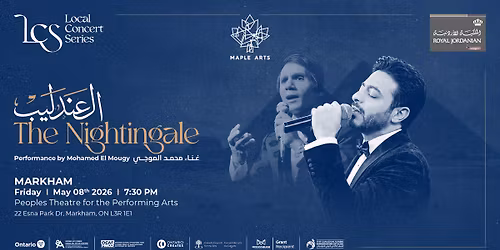 Tribute to Abdel Halim Hafez \u2013 \u062a\u0643\u0631\u064a\u0645 \u0644\u0639\u0628\u062f \u0627\u0644\u062d\u0644\u064a\u0645 \u062d\u0627\u0641\u0638 | Markham (May 08th)