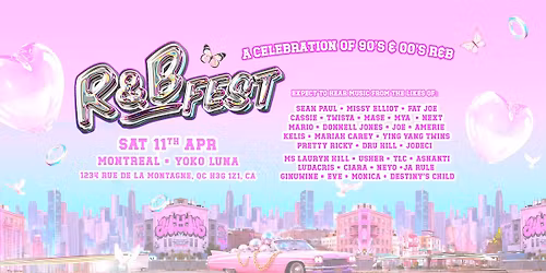 R&B Fest Is Coming To Montreal!