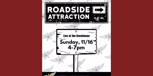 Roadside Attraction Live at Canteen Brewhouse 