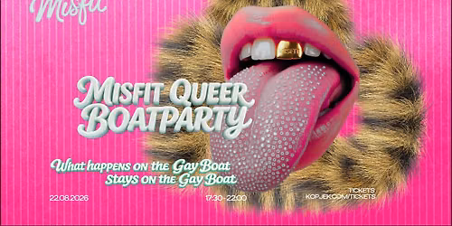 22.08 MISFIT Queer Boatparty 