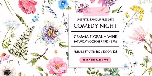 Saturday Comedy Show in Tampa!