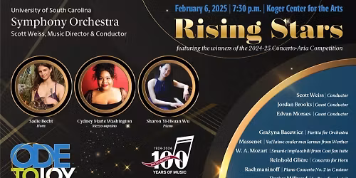 USC Symphony - Rising Stars at Koger Center for the Arts