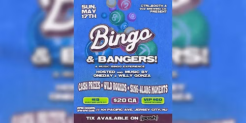 Bingo & Bangers: A Music Bingo Experience