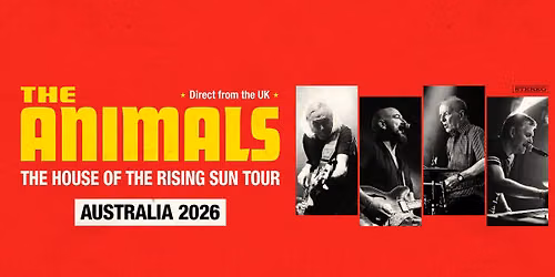 THE ANIMALS (UK) - House of the Rising Sun Tour | Bridge Hotel SYDNEY
