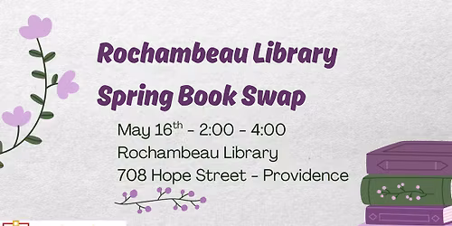 Rochambeau Spring Book Swap
