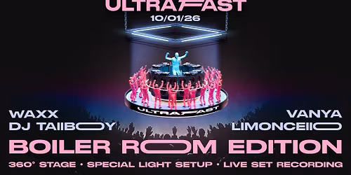 ULTRAFAST w\/ DJ TALLBOY & WAXX | SA. 10. Januar | Wilde Zicke Egeln