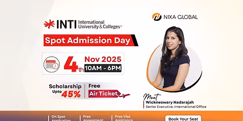 INTI Spot Admission Day