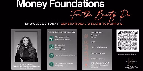 Money Foundations for Beauty Pros