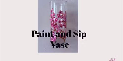 Paint and Sip Vase