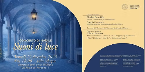 Suoni di Luce UNIMI Orchestra 