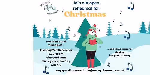 Christmas open evening