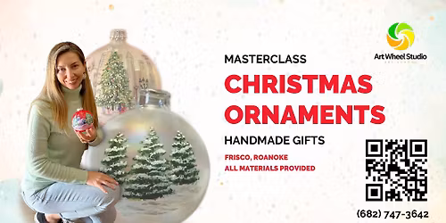 \ud83c\udf84 Christmas Ornaments Masterclass \u2014 Handmade Holiday Gifts! \ud83c\udfa8