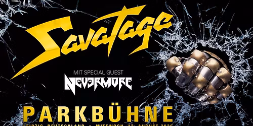SAVATAGE - PRELUDE TO MADNESS \u2013 SUMMER TOUR 2025 in Leipzig