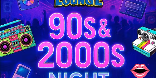THROWBACK THURSDAY: 90s & 2000s NIGHT AT MUSTANG LOUNGE
