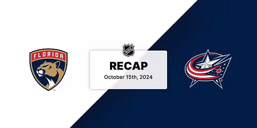 Parking Florida Panthers at Columbus Blue Jackets