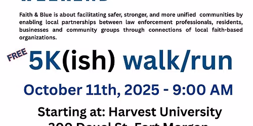5K(ish) Walk/Run Community Get-Together