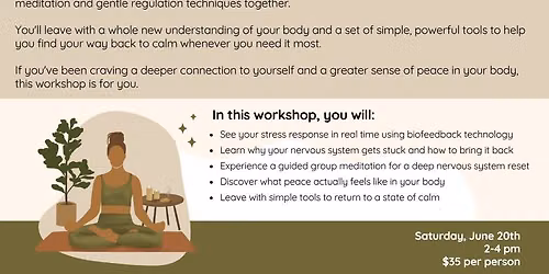 Reclaiming Your Calm: Biofeedback Nervous System Reset