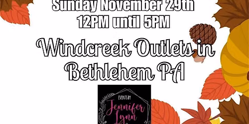 Hello November! Craft & Vendor Pop Up!