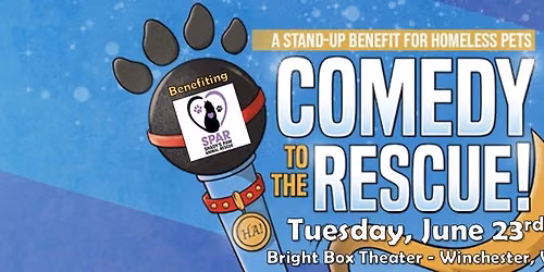 Comedy Fundraiser for Shady's Paw Animal Rescue