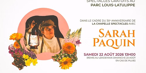 Les contes \u00e9ph\u00e9m\u00e8res - Sarah Paquin