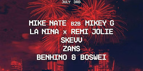 The Crown Rooftop: 4th of July Weekend